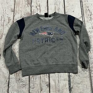 Women's New England Patriots NFL Football Crewneck Jumper Sweatshirt
